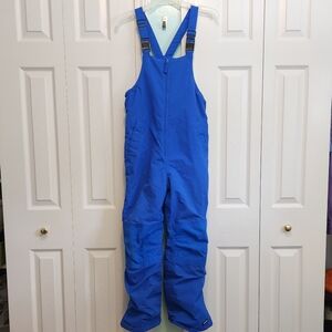 NWOT Lands' End Kid's Squall Waterproof  Insulated Iron Knee Snow Bibs